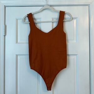 Rust Orange Bodysuit